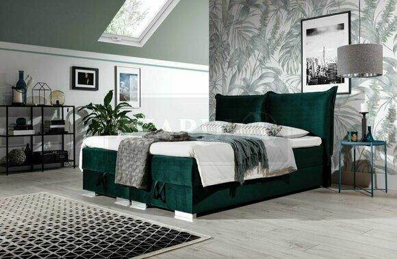 Modern style massive marriage double bed made of real wooden frame 140/160/180/200x200cm sizes