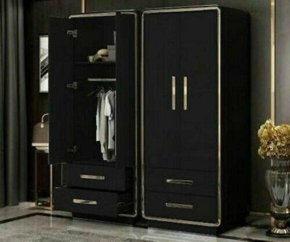 Luxury Wardrobe Designer High Gloss Wardrobes Furniture Living New Sofort