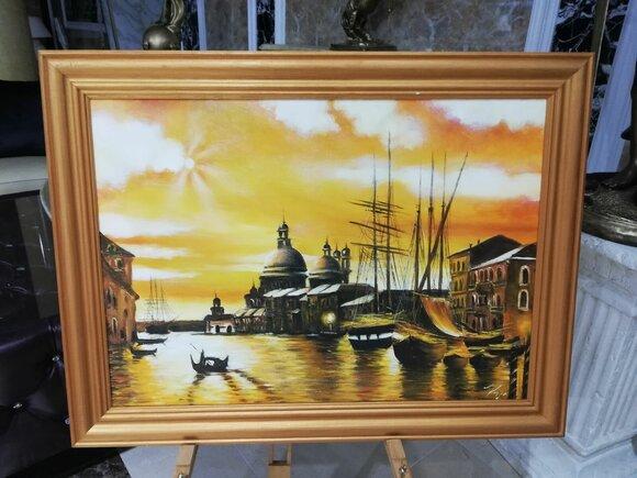 Oil Painting Baroque Picture Paintings Oil Picture Frame Immediately SOFORT
