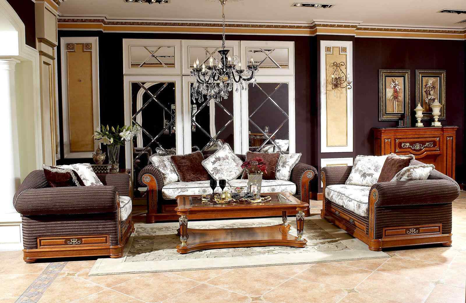 Luxury Coffee Table Designer Furniture Classic Couch Sofa Side Table New On Stock