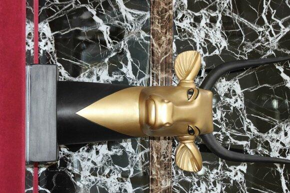 Design Cow Figure Statue Sculpture Figurines Sculptures Decoration Cow Bust On Stock