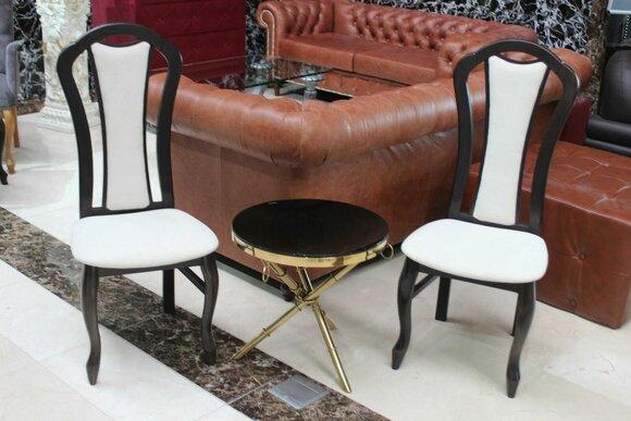 Design Dining Room 2x Chairs Set New Chair Set Armchair Upholstery Group On Stock