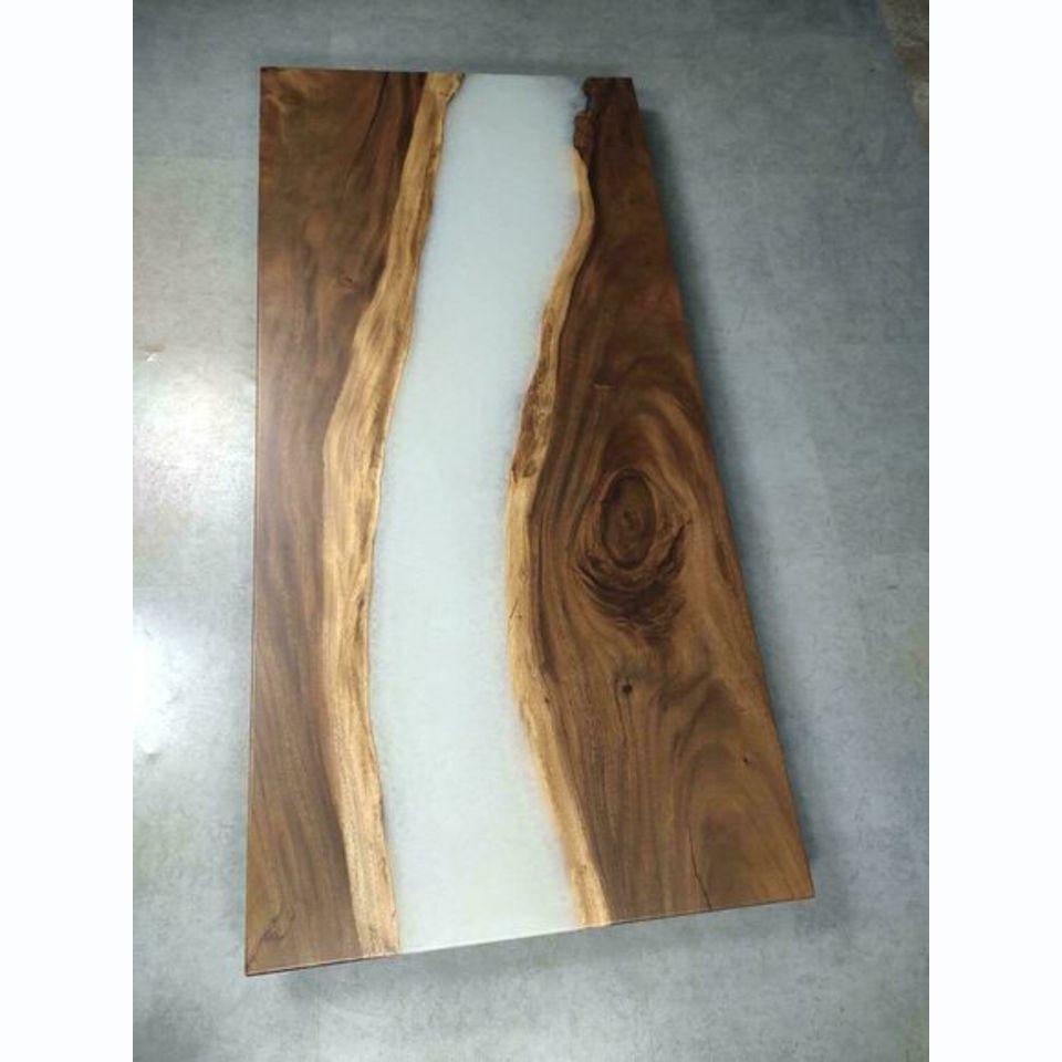 waterfall epoxy table casting resin dining table epoxy resin real wood solid furniture