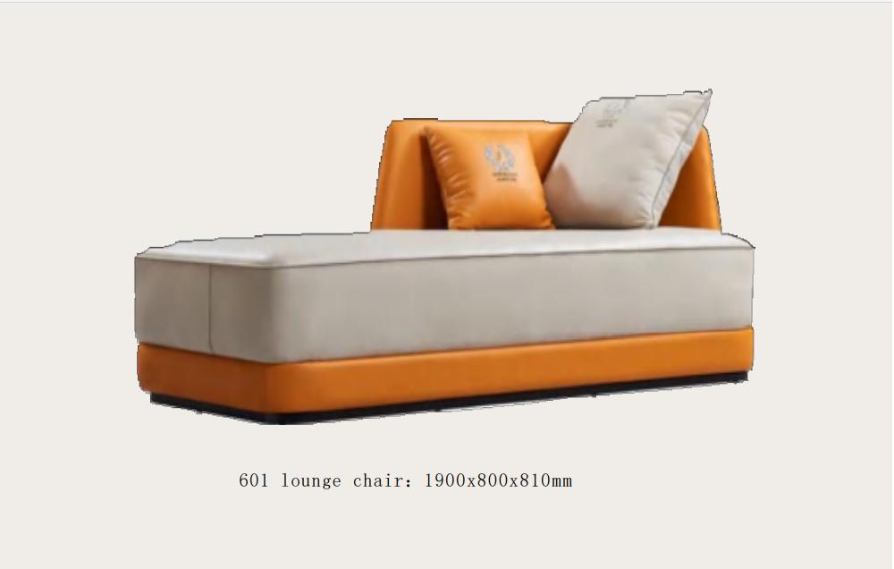 Lounger Modern Leather Comfort Luxury Lounger Recliner Chaise Longue New