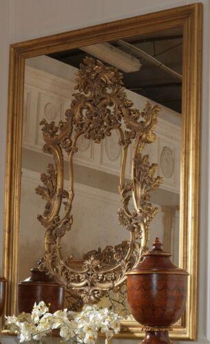 Luxury mirror baroque rococo wall mirror Italian furniture mirror 117.50x166