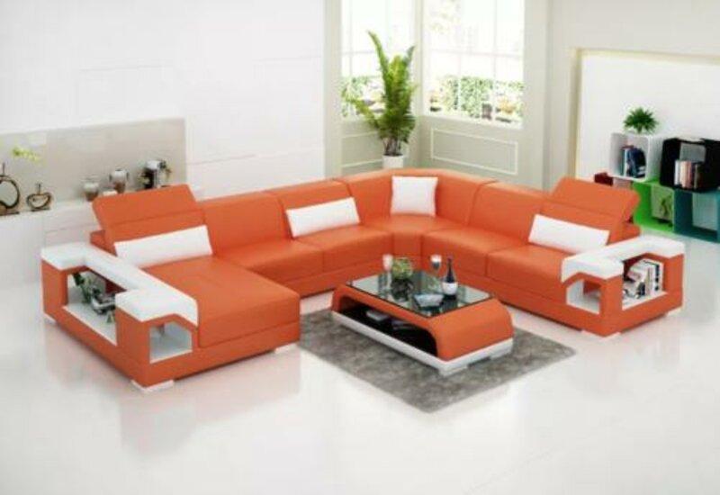 Corner sofa living area corner couch corner set upholstery sofa U shape leather sofa couch