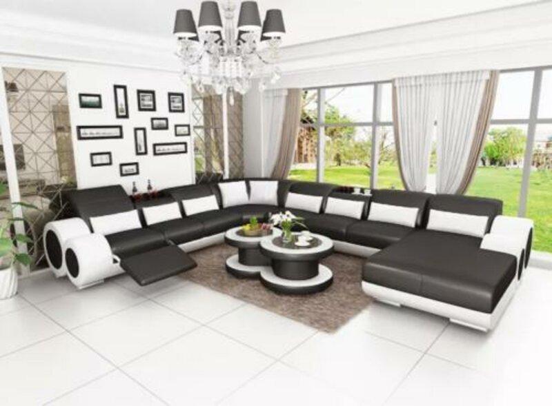 Modern living area corner sofa design sofa seat sets upholstery corner couch new