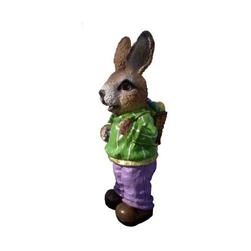 Bunny Statue Garden Figurine Decoration Statues Sculpture Deco Figurines 40cm Plastic