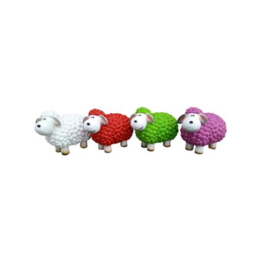 Interesting abstract modern sculpture of a sheep, figure height 43 cm