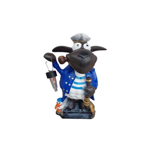 Funny Sheep Figurine Decoration Statues Sculpture Garden Decoration Figurines 48cm New