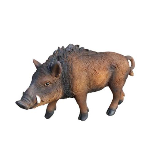 Wild Boar Life-size Figure Decoration Statues Sculpture Garden Decoration Figurines
