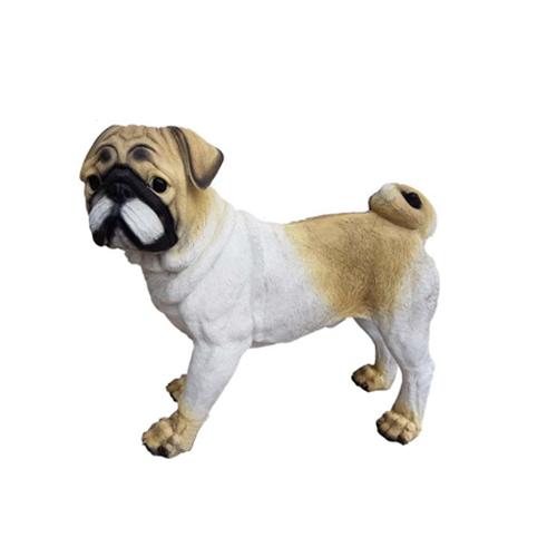 Dog Life-size Figure Decoration Statues Sculpture Garden Decoration Figurines 34cm new