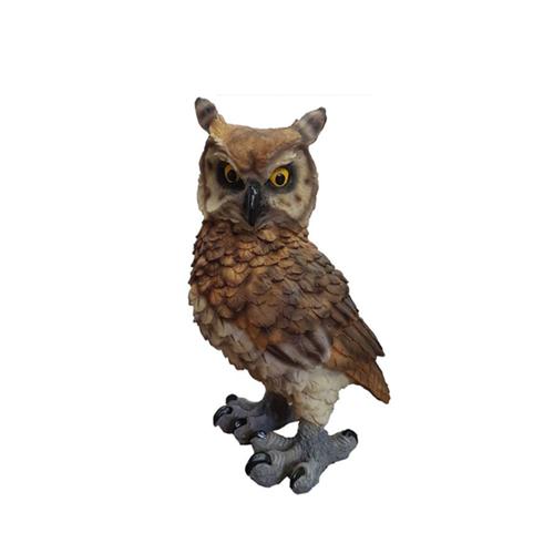 Garden Decoration Bird Owl 45cm Figurine Statue Sculptures Figurines Statues New