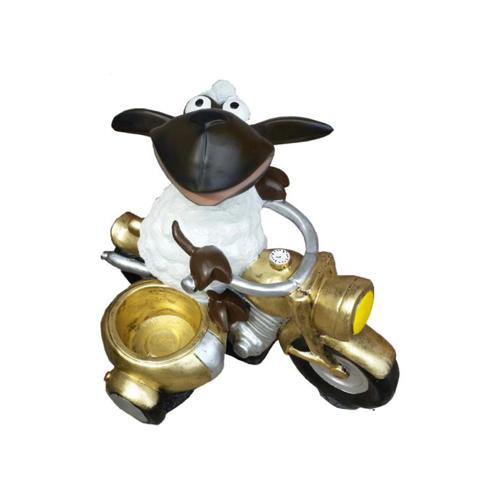 Funny Sheep Figurine Decoration Statues Sculpture Garden Decoration Figurines 46cm New