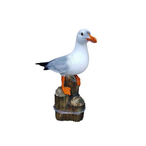 Garden Decoration Bird Lake Seagull 40cm Figurine Statue Sculptures Figurines Statues