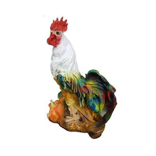 Rooster Life-size Figure Decoration Statues Sculpture Garden Decoration Figurines 52cm new