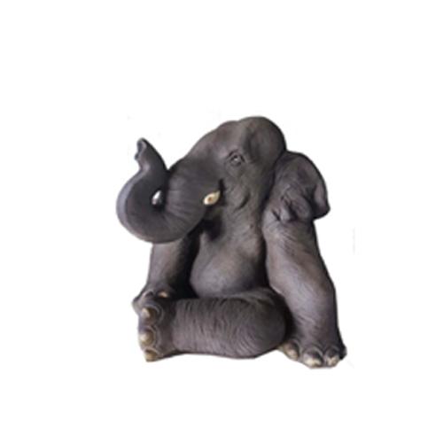 Elephant Life-size Figure Decoration Statues Sculpture Elephant Figurines 51cm