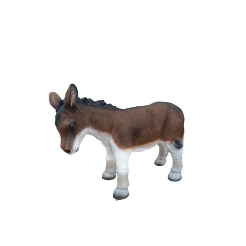 Donkey Life-size Figure Decoration Statues Sculpture Garden Decoration Figurines 45cm new