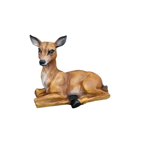 elk Life-size Figure Decoration Statues Sculpture Garden Decoration Figurines 51x67cm