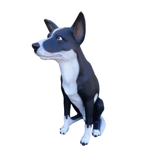 75cm new Dog Life-size Figure Decoration Statues Sculpture Garden Decoration Figurines