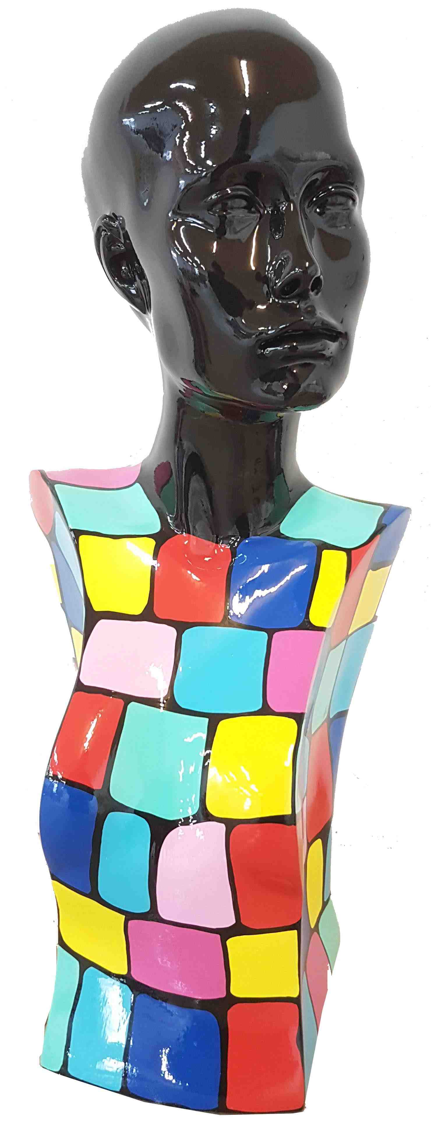 Design Figurines Sculptures Modern Women Bust Sculpture Deco Abstract Statues