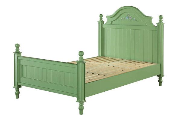 Green Bed Classic Beds Country Double Bed Hotel Luxury Bedroom New