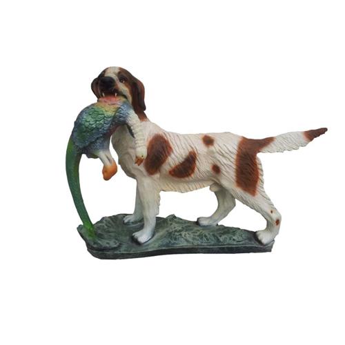 Hunting Dog Life-size Figurine Decoration Statues Sculpture Garden Decoration Figurines New