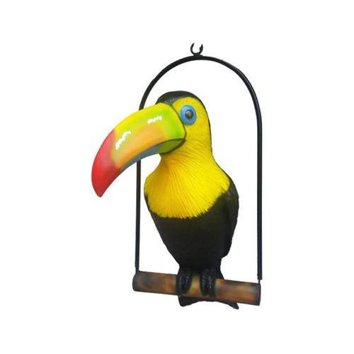 Garden Decoration Bird Toucan 80cm Figurine Statue Sculptures Figurines Parrot New