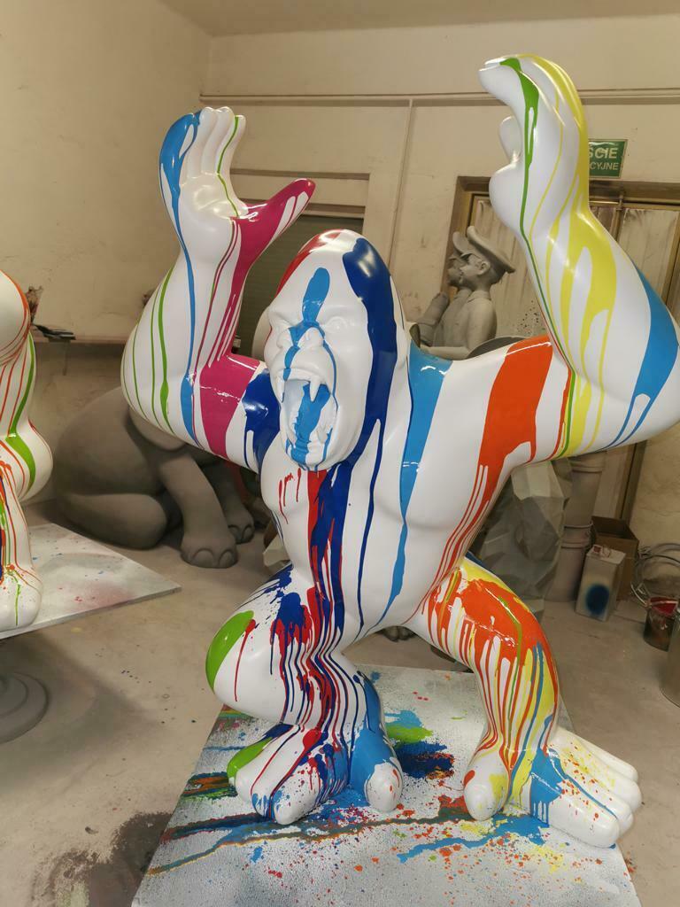 Statues Decoration Deco Gorilla Garden New Designer Figure Statue Modern Figures