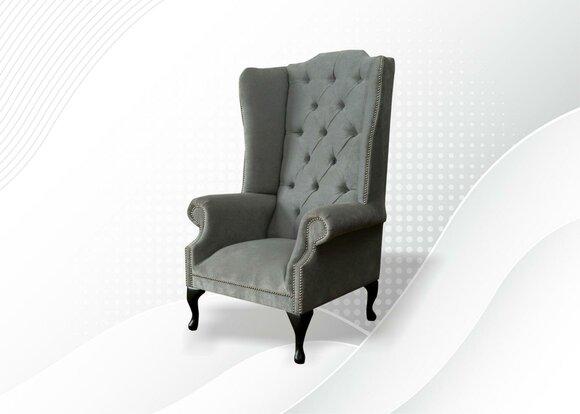 Upholstered sofas Chesterfield wing chair Classic chair of the premium class New