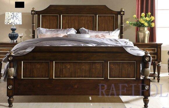 Designer Bed Classic Wood Hotel Beds Double Bedroom Luxury 180x200 New