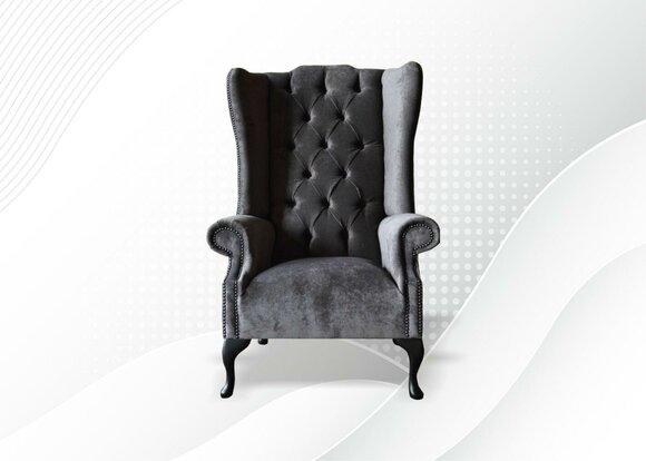 Wing chair armchair TV single seater sofa couch upholstery fabric relax new new