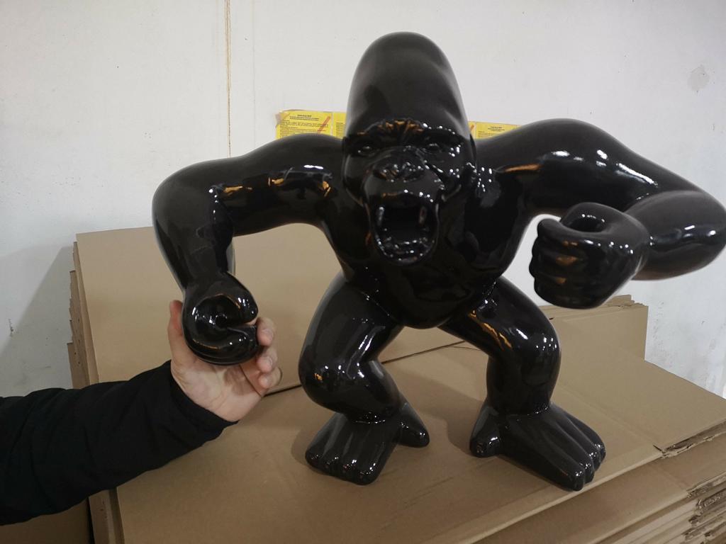 Design Figurine Statue Sculpture Figurines Perfect Gorilla Abstract New Patio Decoration Decoration