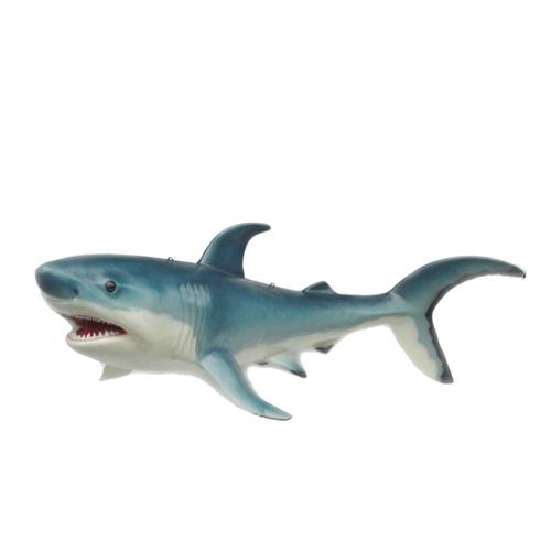 Fish Sculpture Figurines Statues Shark Sea Decoration Decorative Statue Plastic 150cm New