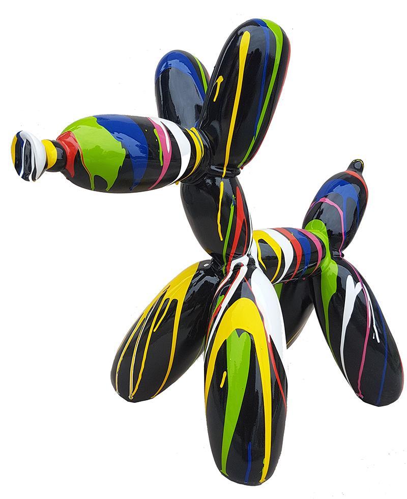 Balloon Dog Design Figurines Woman Sculptures Modern Abstract Sculpture Decoration