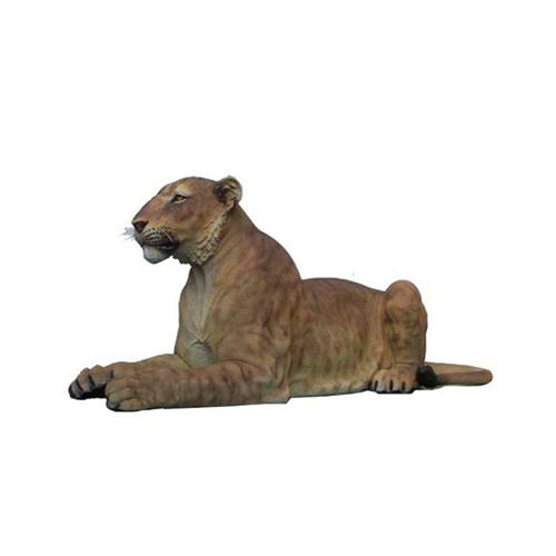 Decoration Garden Figurines Animal Statue Sculpture Lioness Decoration Statues Figurine 70x170cm