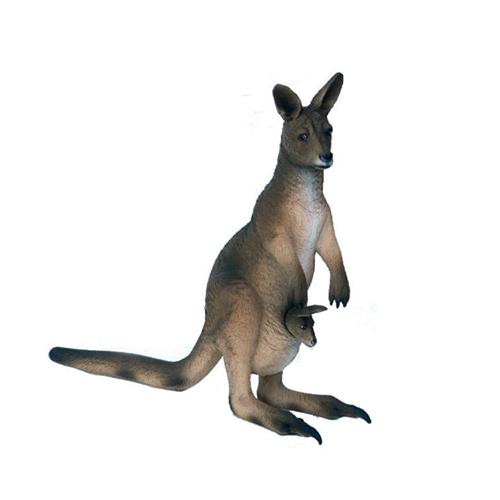 Kangaroo Life-size Figure Decoration Statues Sculpture Garden Decoration Figurines 174cm