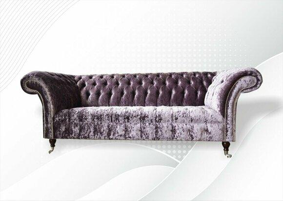 Chesterfield 3 seater purple furniture new living room modern design sofa couches