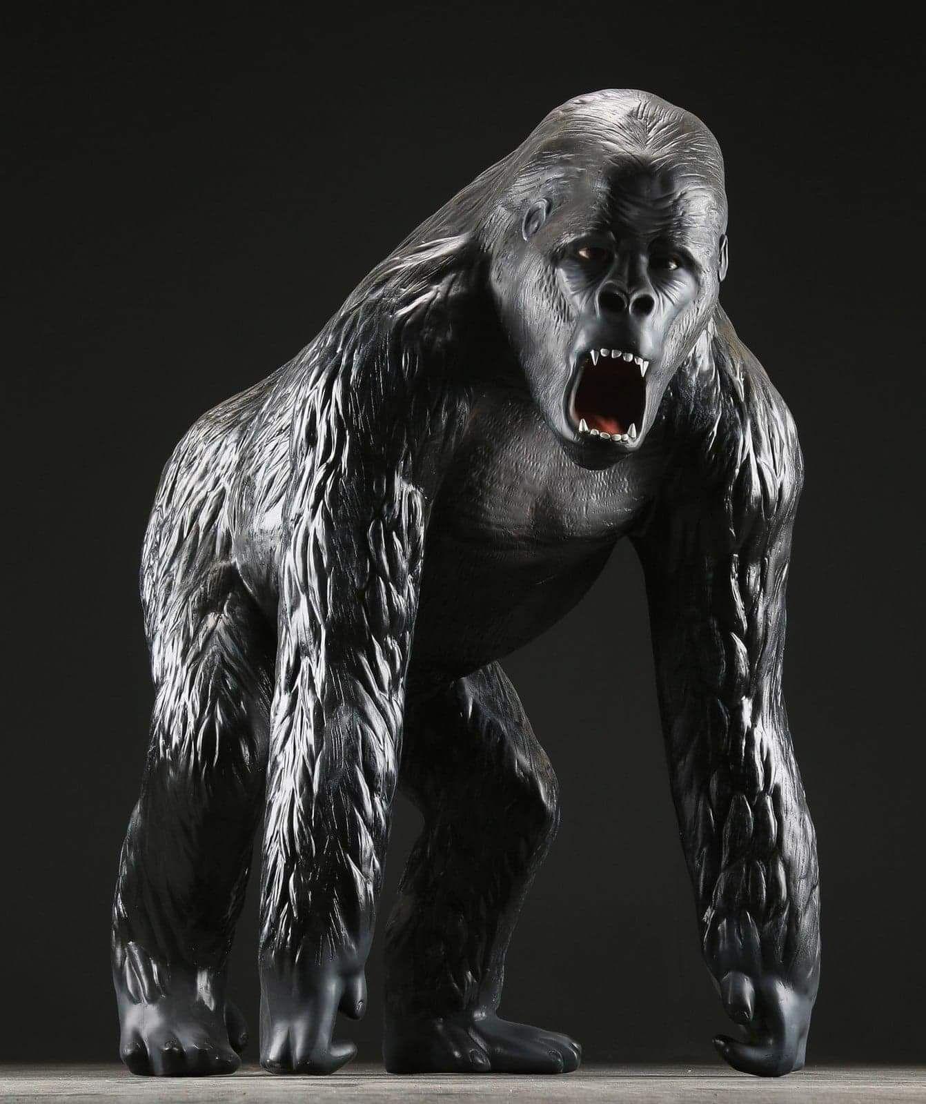 Designer Figurine Statue Modern Figurines Statues Decoration And Decoration Gorilla Good Garden New