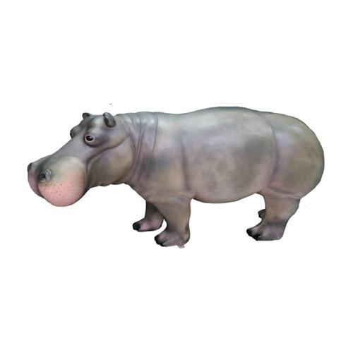 Garden Decoration Zoo Hippopotamus Statue Figurine Decorative Statues Sculpture Figurines 173cm