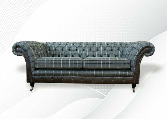 Chesterfield Gray Living Room Modern Design Couchen Sofa New Creative Furniture Fabric