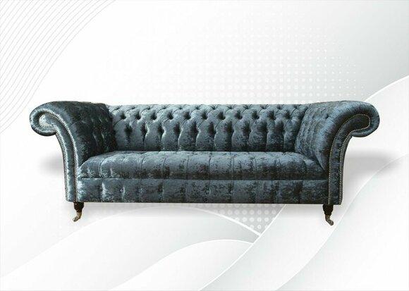 Chesterfield sofa fabric living room gray modern couches xxl sofas design furniture