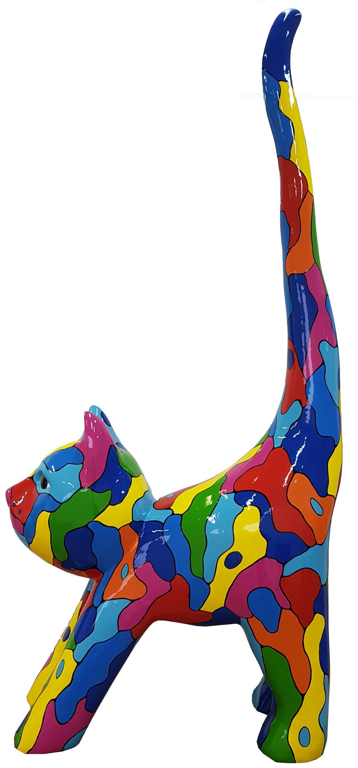 Designer Abstract New Figurine Modern Figurines Decoration Good Cat Sculptures Decoration New