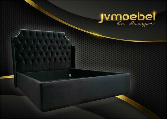 Luxury bed velvet beds 180x200 Classic bedroom velvet furniture Chesterfield
