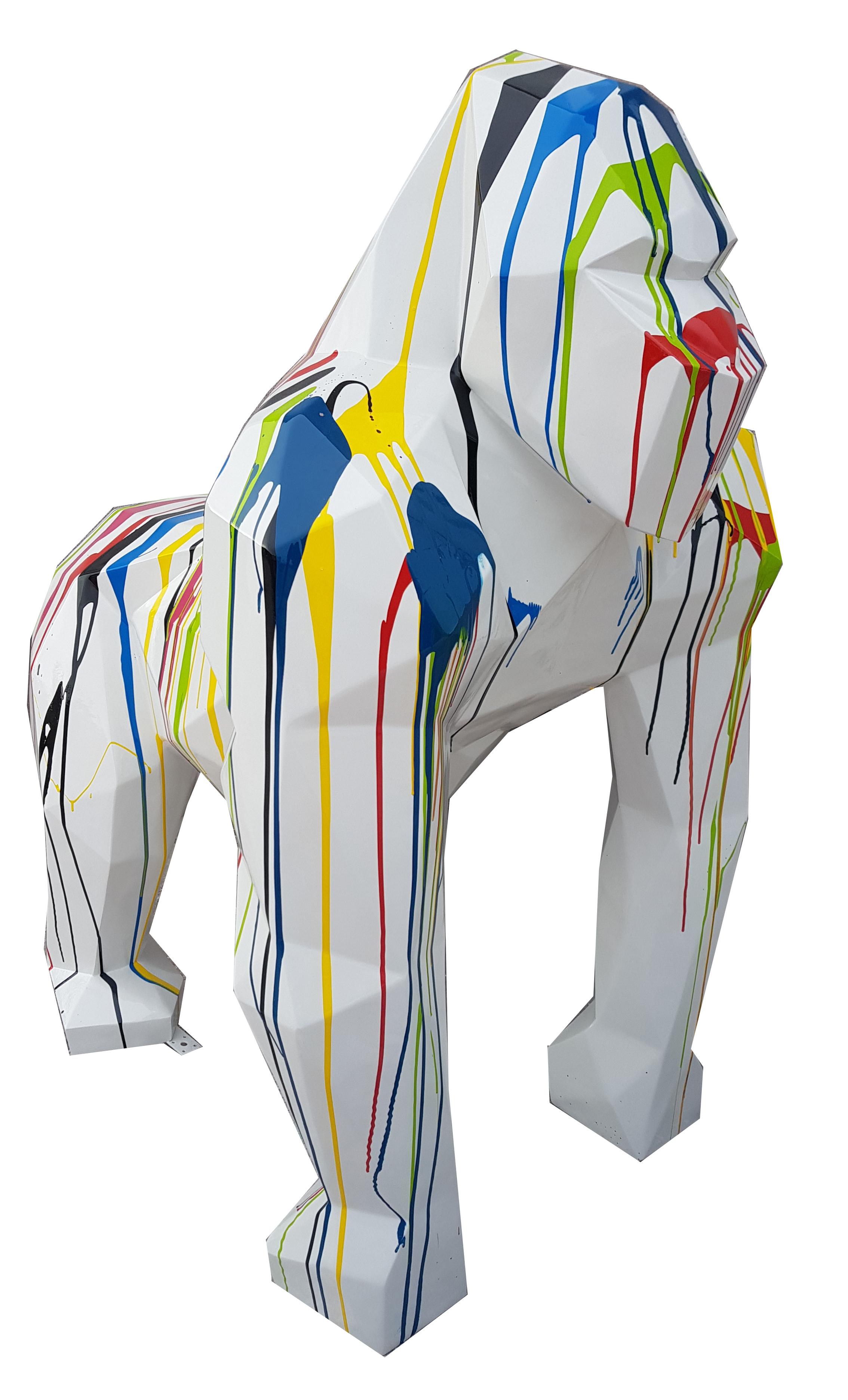 Designer Figurine Statue Modern Figurines Statues Decoration Decoration Gorilla Garden Good