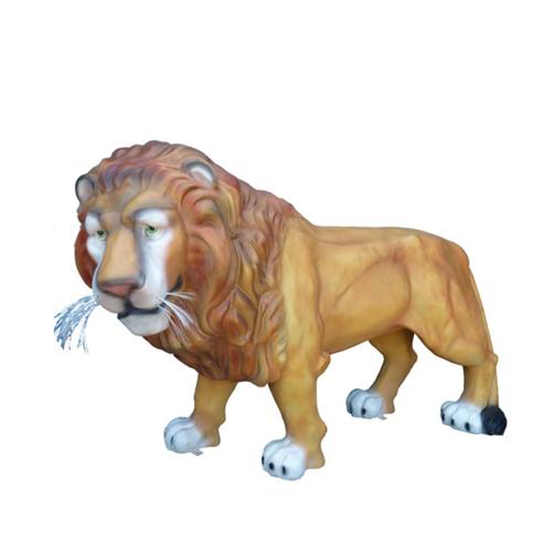 Garden Decoration Zoo Lion Statue Figurine Decorative Statues Sculpture Figurines 210cm New