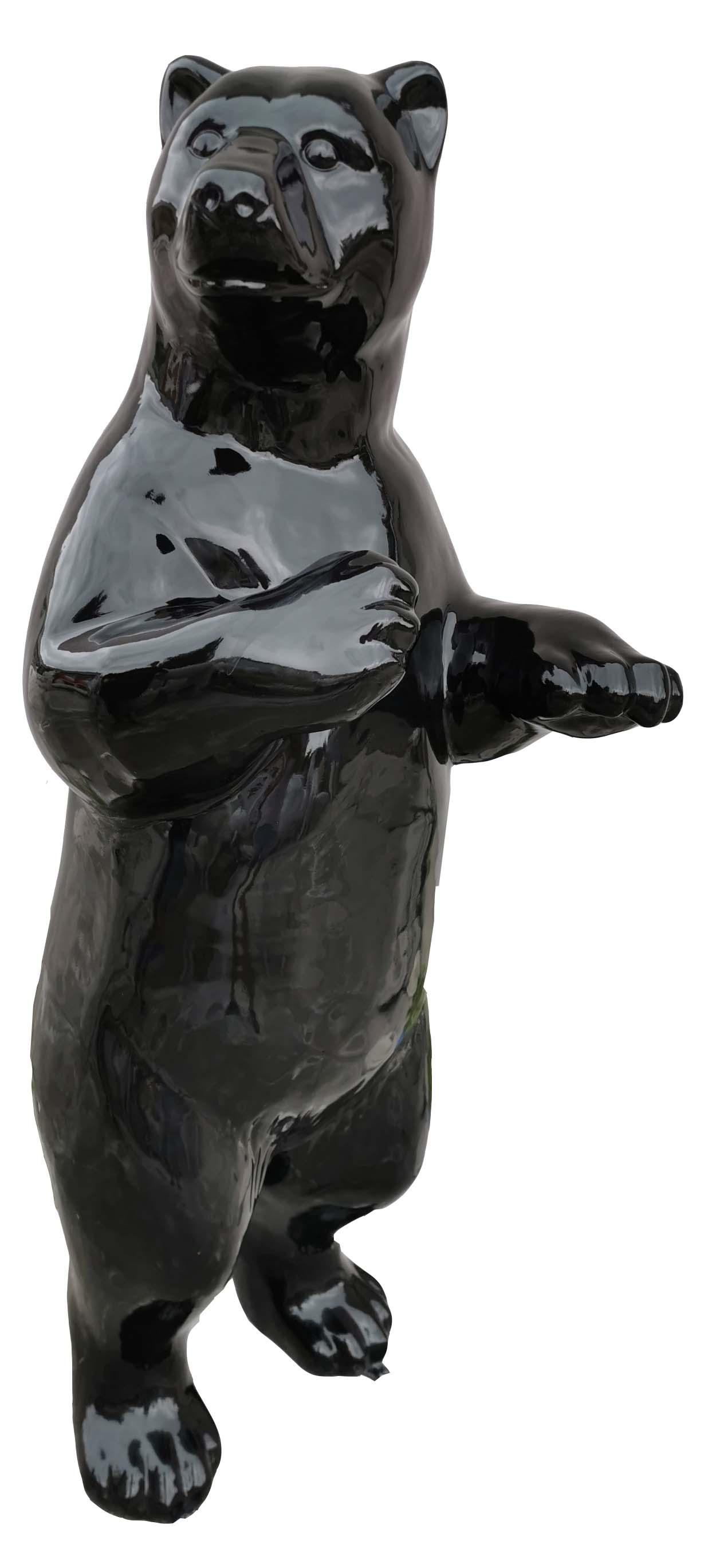 Bear Designer Figurine Sculpture Statue Modern Figurines Decoration Garden Sculptures