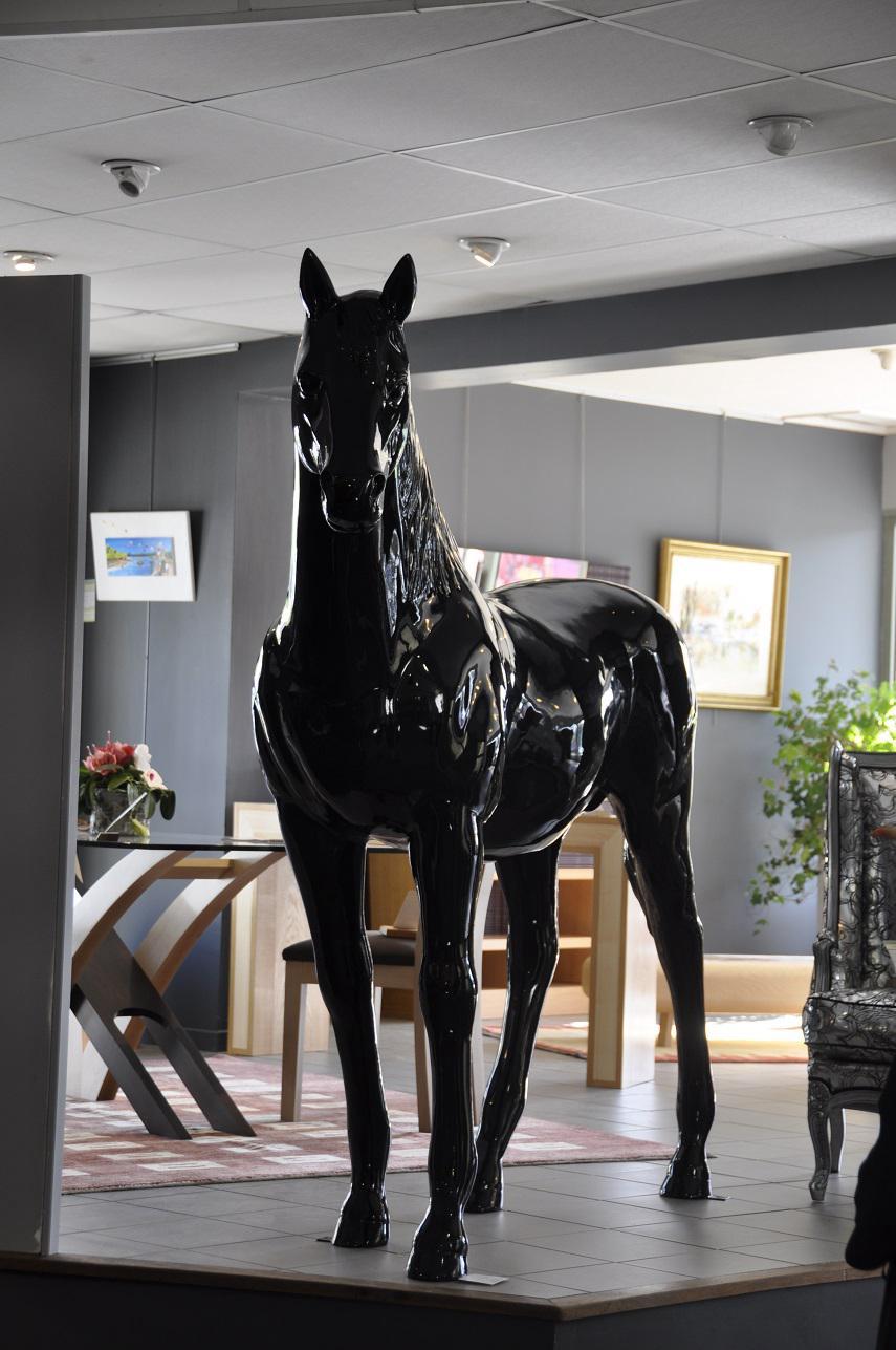 Figure Horses Designer Abstract Modern Figurines Decoration Garden Sculptures
