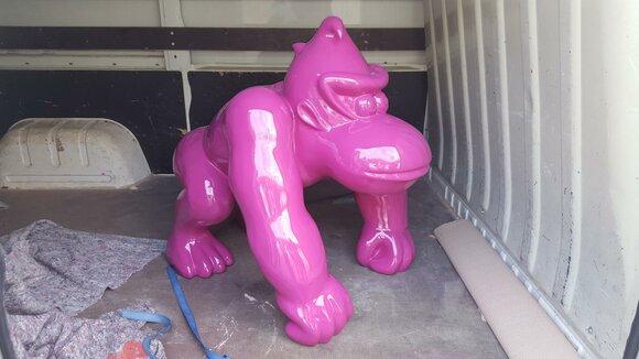Gorilla Decoration Statue Deco Designer Figurines Statues Garden Figurines Sculptures