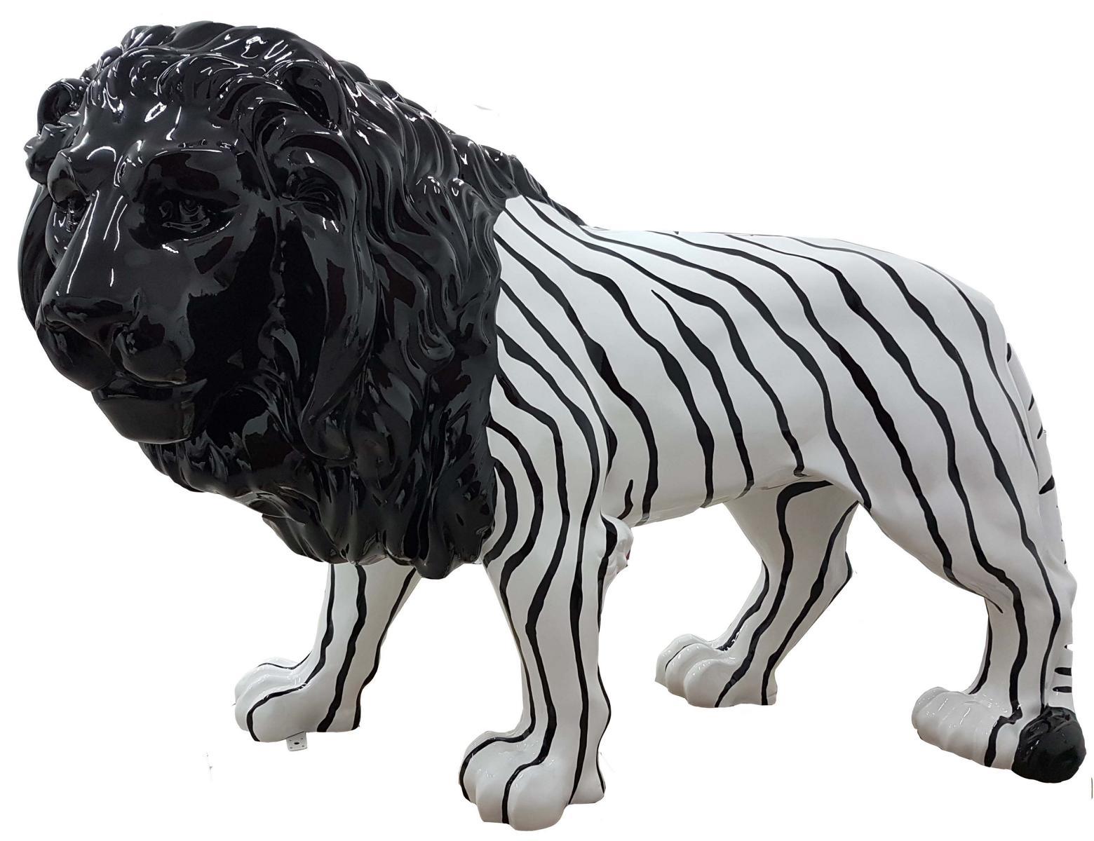 Design 140x160 Abstract Lion Figurine Modern Figurines Decoration Garden Sculptures